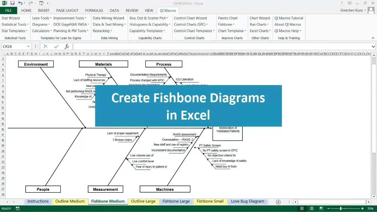 excel fishbone diagram template