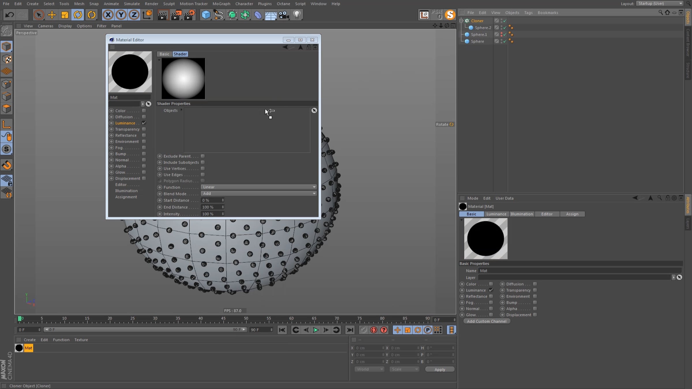 C4D Quick Tip: Seamless Equirectangular Polka Dot Pattern | Videos ...