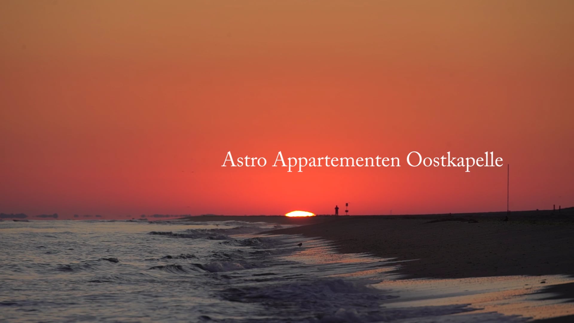 Sunrise at Oostkapelle beach