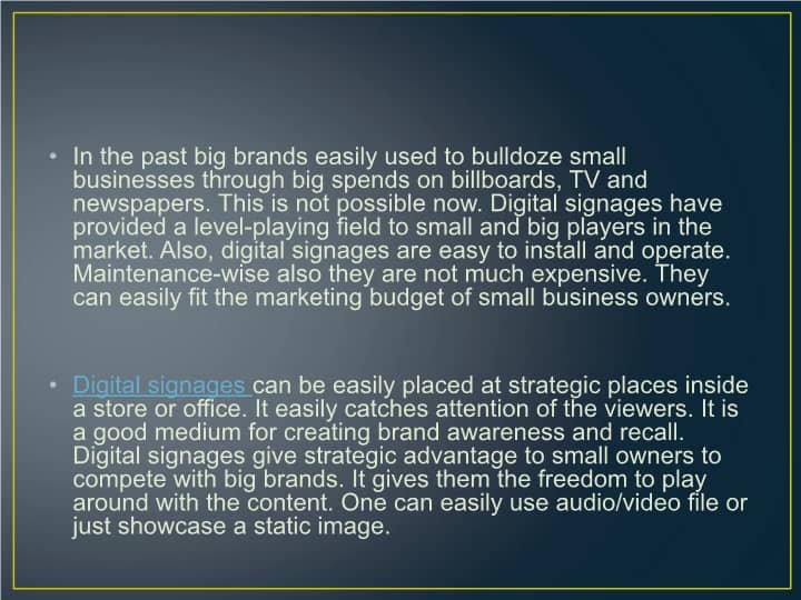 Digital Signage Companies In India On Vimeo