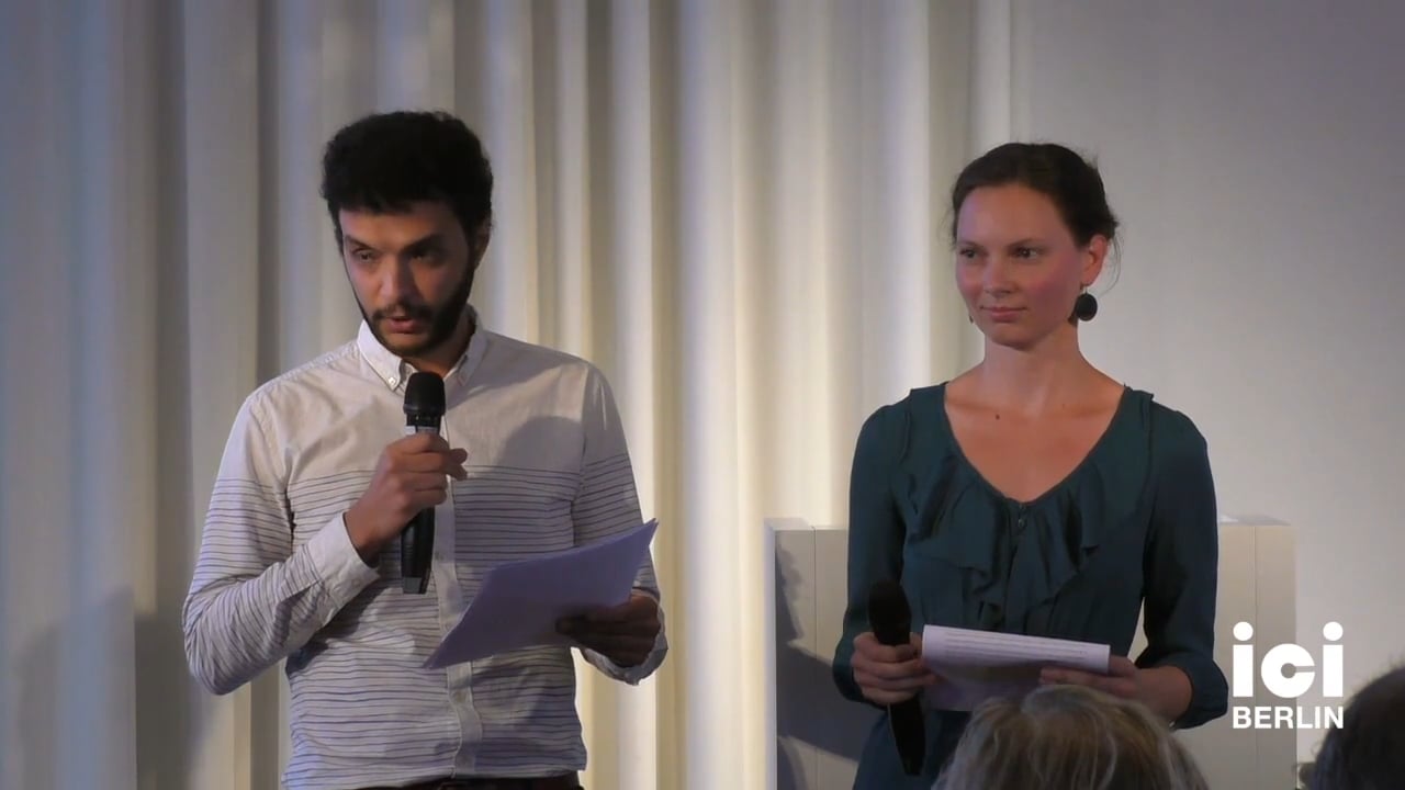 Welcoming by Hanna Nieber and Iskandar Ahmad Abdalla