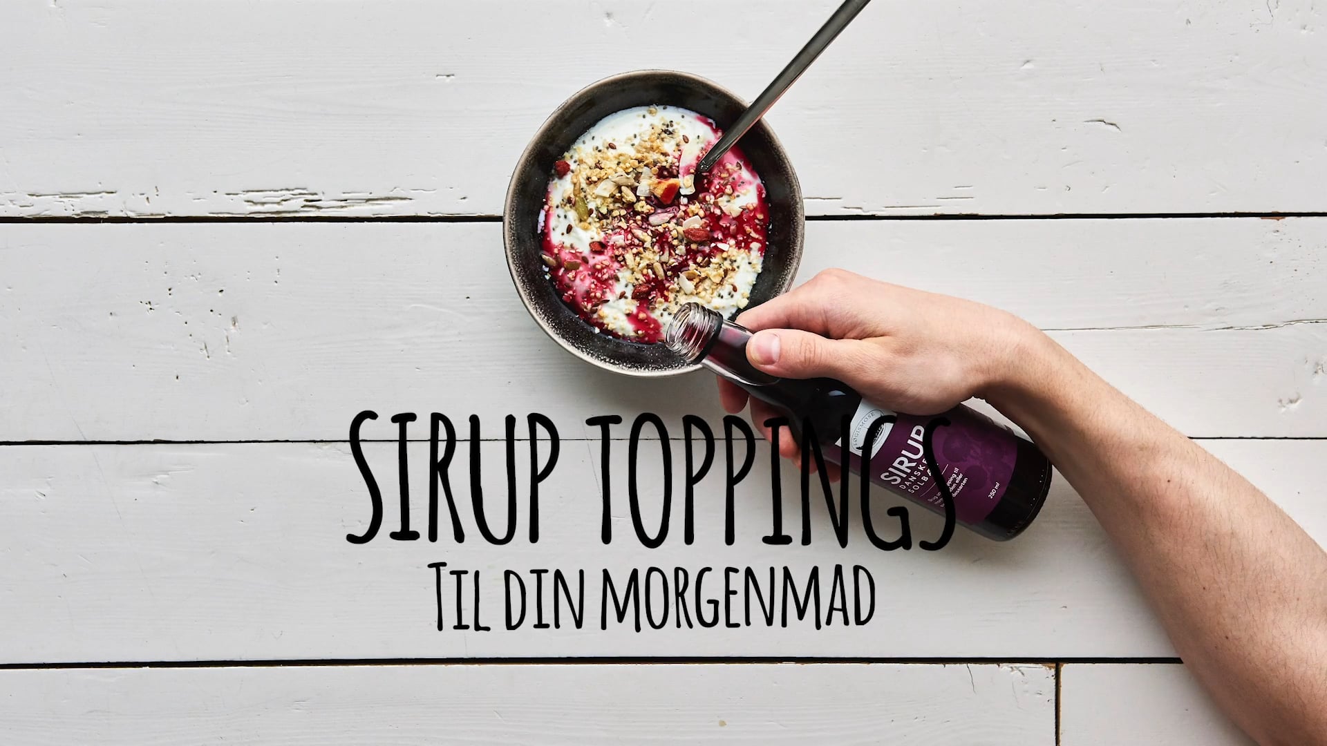 Løgismose sirup reklame