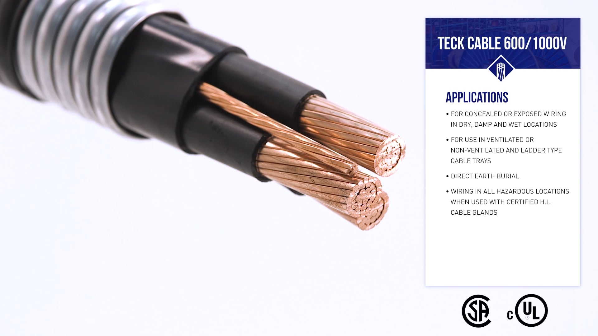 Teck 600/1000V Cable Video - Rexel on Vimeo