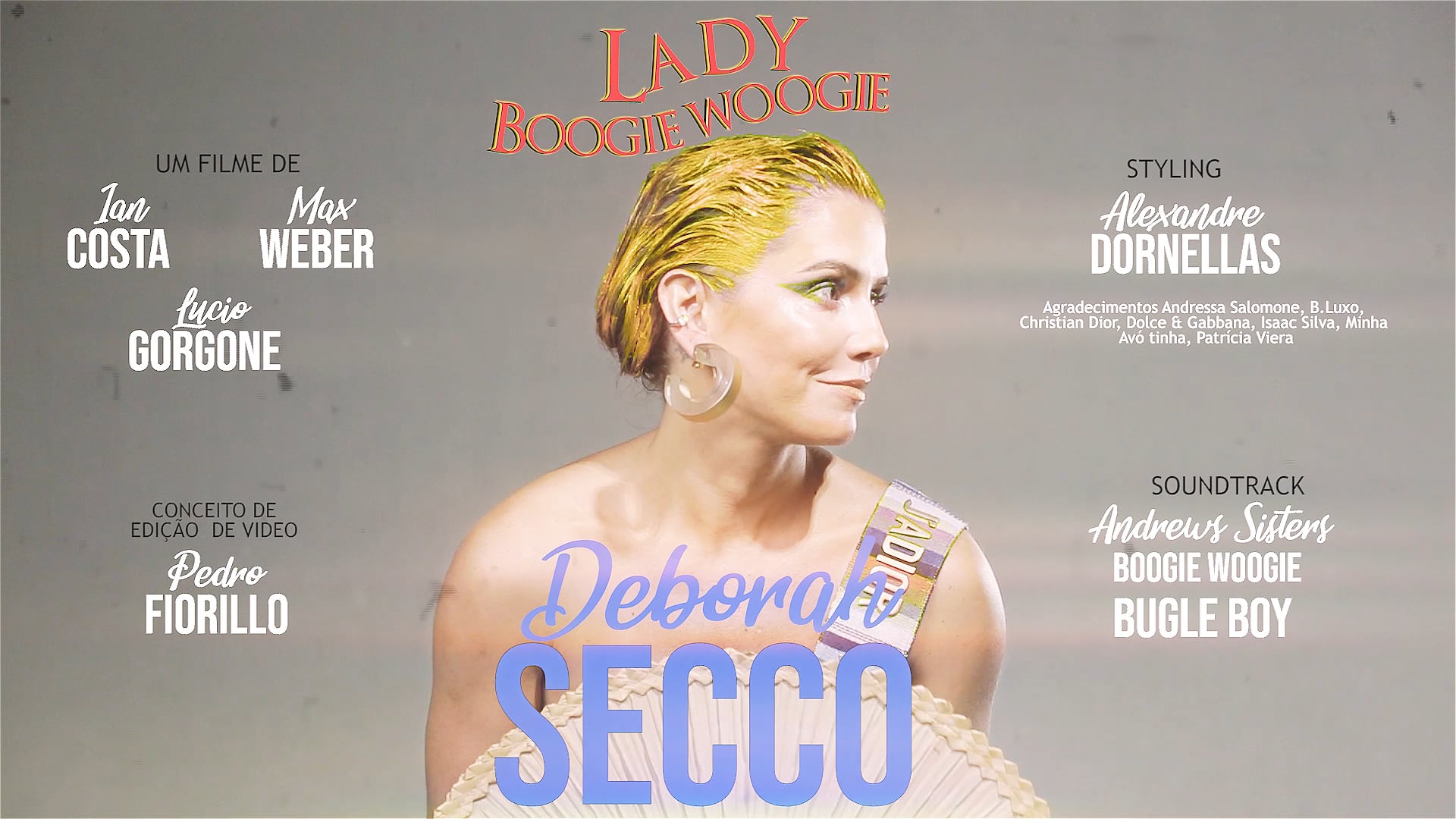 Vogue Brasil Lady Boogie Woogie - Deborah Secco