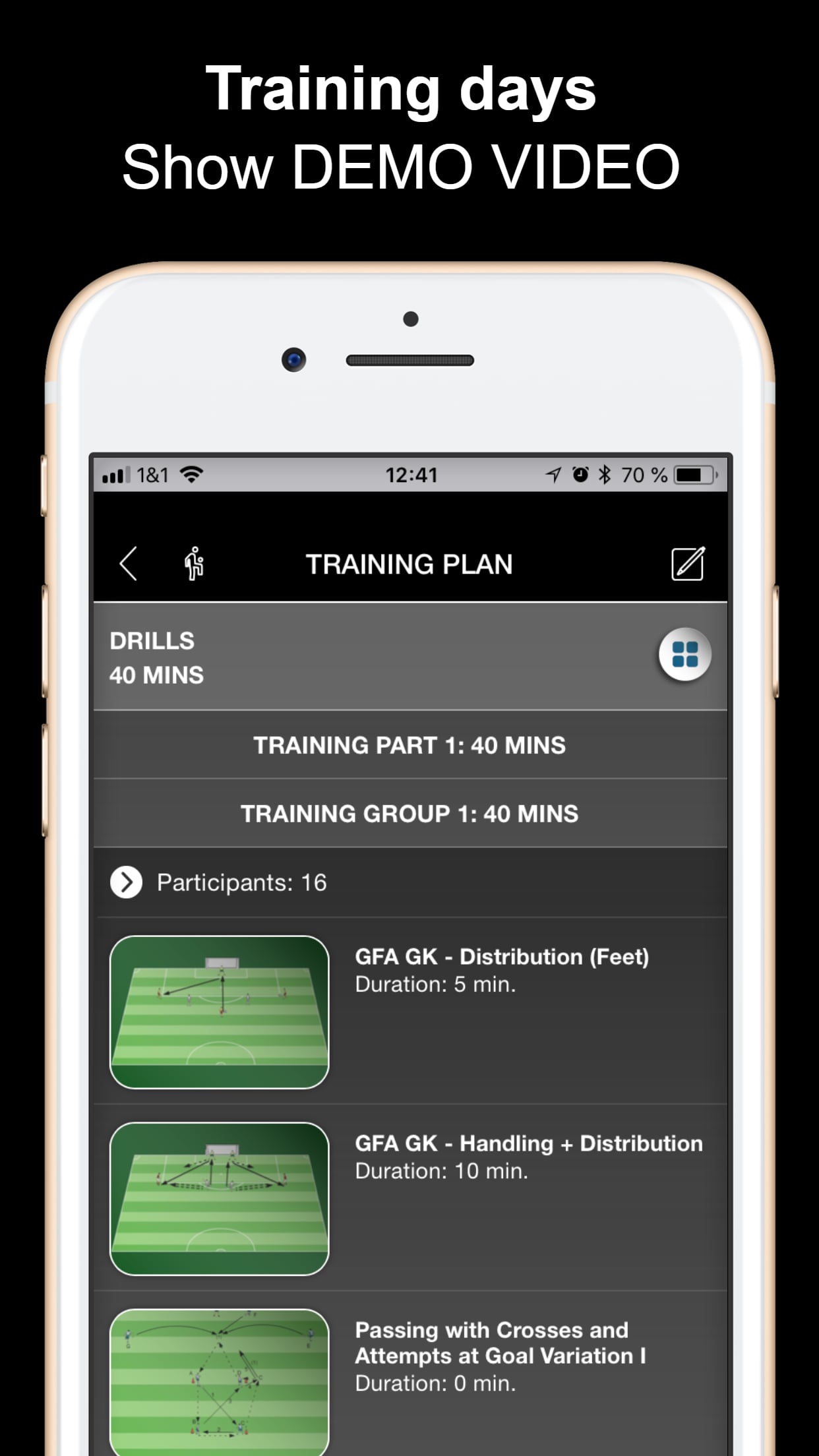 Training days on Vimeo
