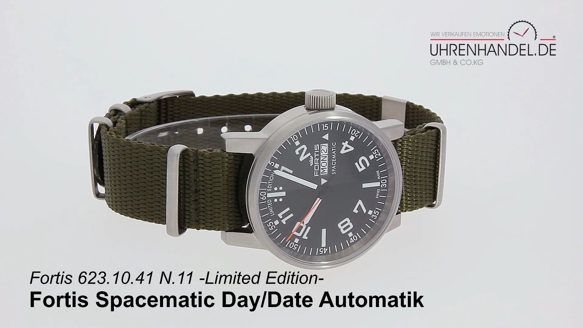 fortis spacematic day date