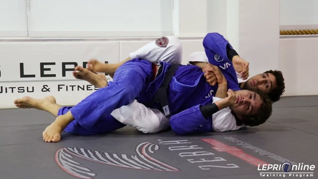 Guard Pull to Armbar Attempt to Ouchi Gari from the Back to Back Take