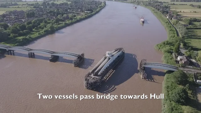 Goole Bridge From Above