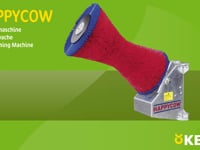 http://www.kerbl.de/artikel/18690  Die HappyCow Kuhputzmaschine wird durch leichtes Anheben der B&amp;uuml;rste &amp;uuml;ber eine automatische Steuerung von den K&amp;uuml;hen&amp;hellip;