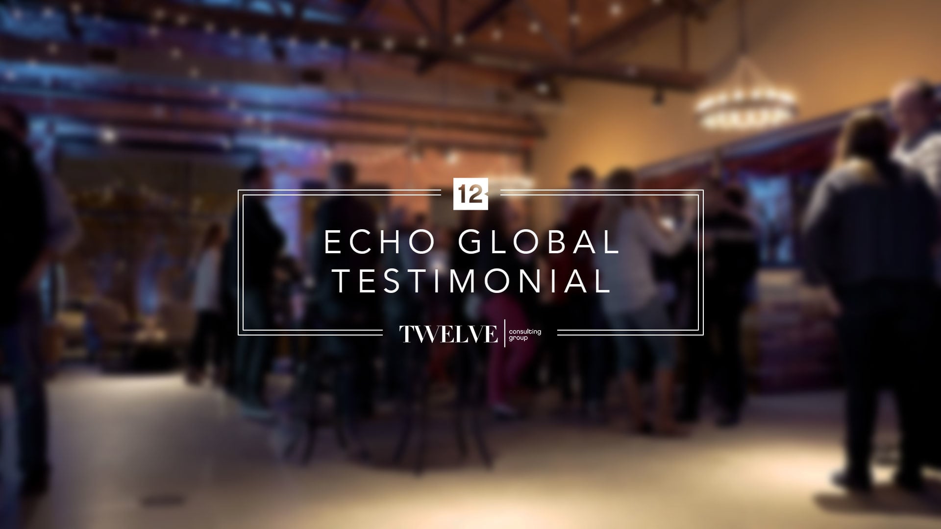 Customer Testimonial - Echo Global