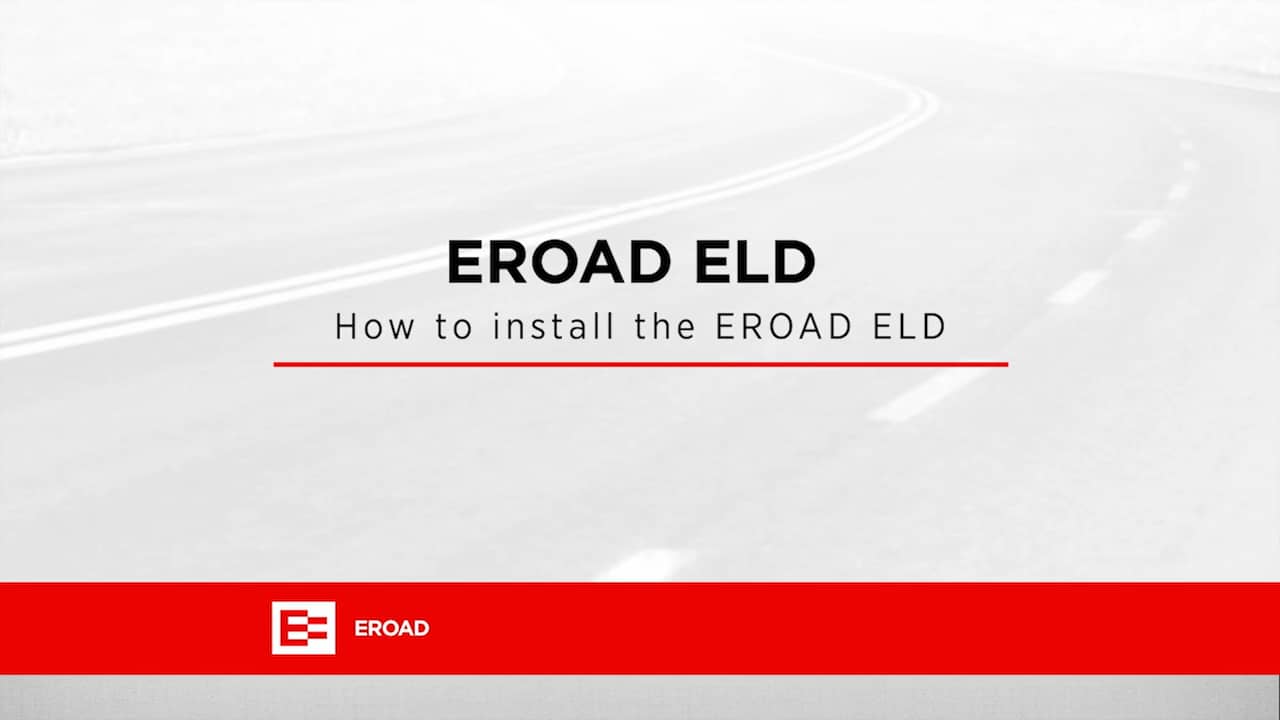 How to Install your EROAD ELD on Vimeo