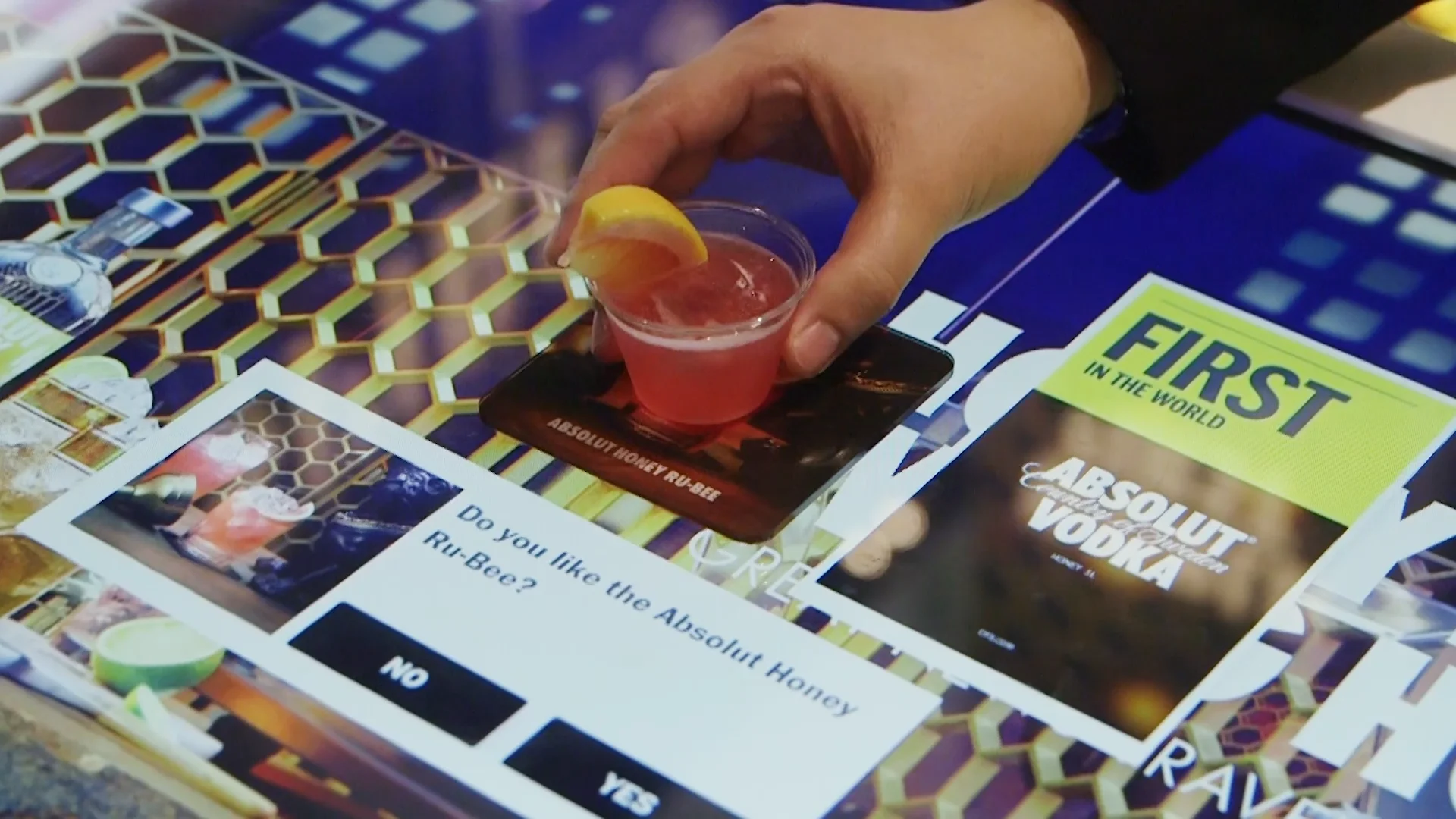 The Cloud Bar - An Interactive Bar