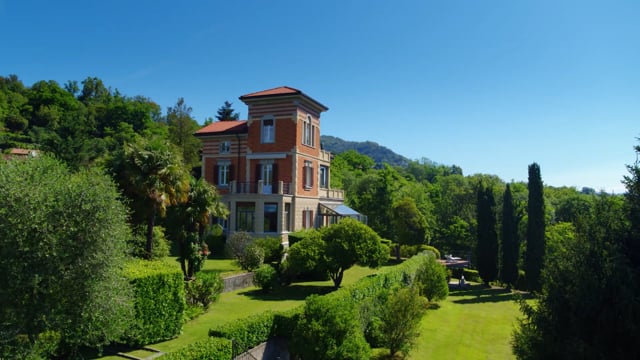 Art Nouveau villa on Lake Maggiore