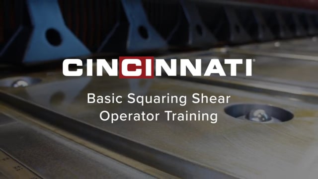 Basic Squaring Shear Operator Training