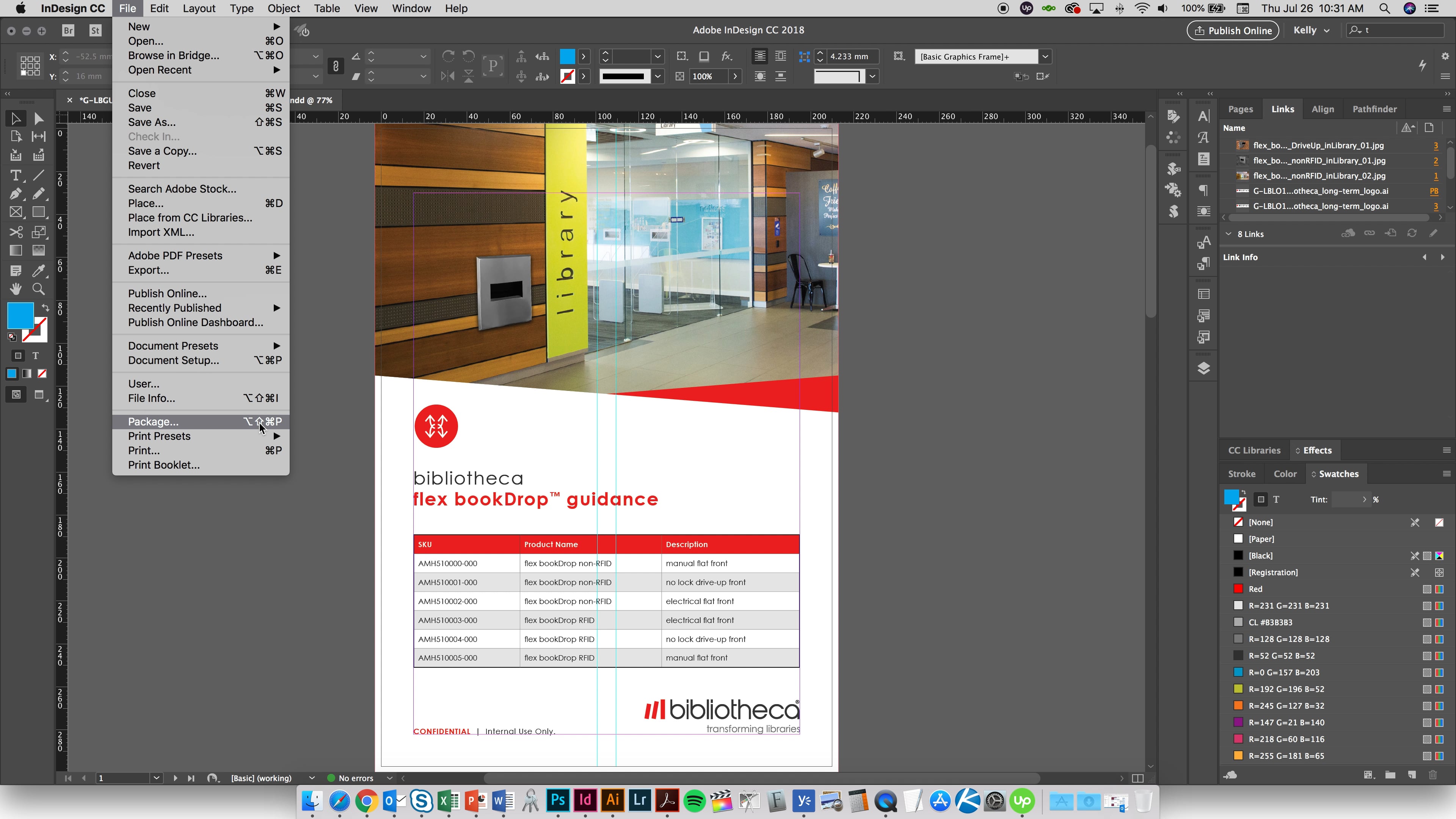 Sharepoint + marketing creative tips and tricks Packaging InDesign