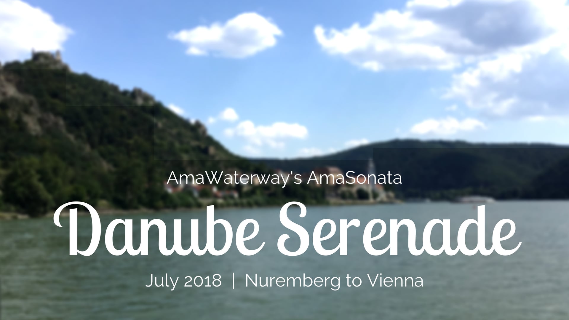 Cruising the Danube with AmaWaterways