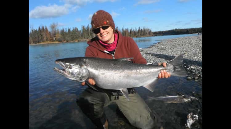 Using a slip-bobber set up to fish for silver salmon on Vimeo