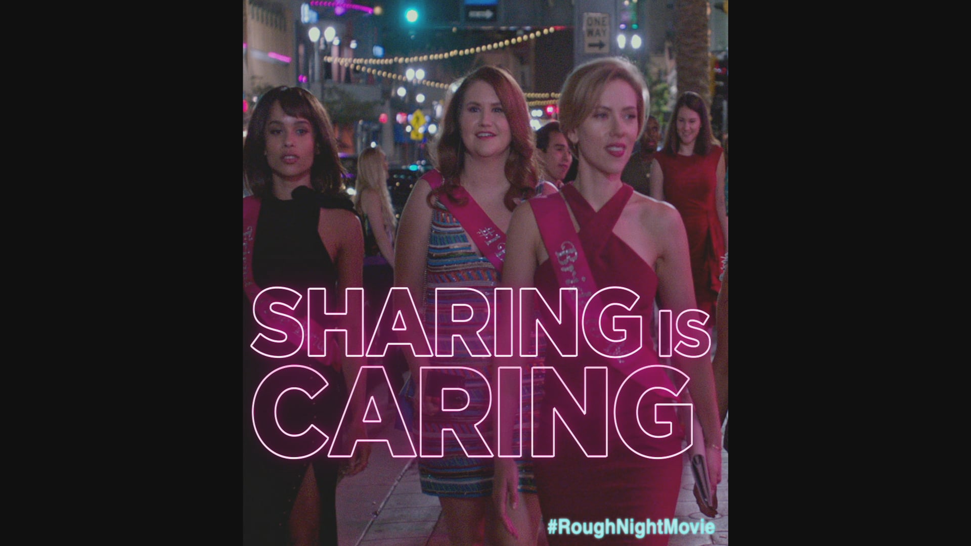 ROUGH NIGHT - SOCIAL "SHARING"