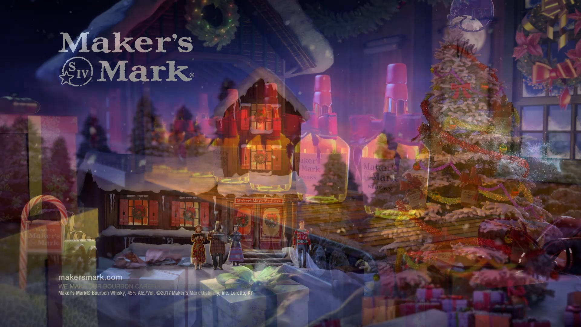 Maker's Mark Holiday Workshop :30 TV