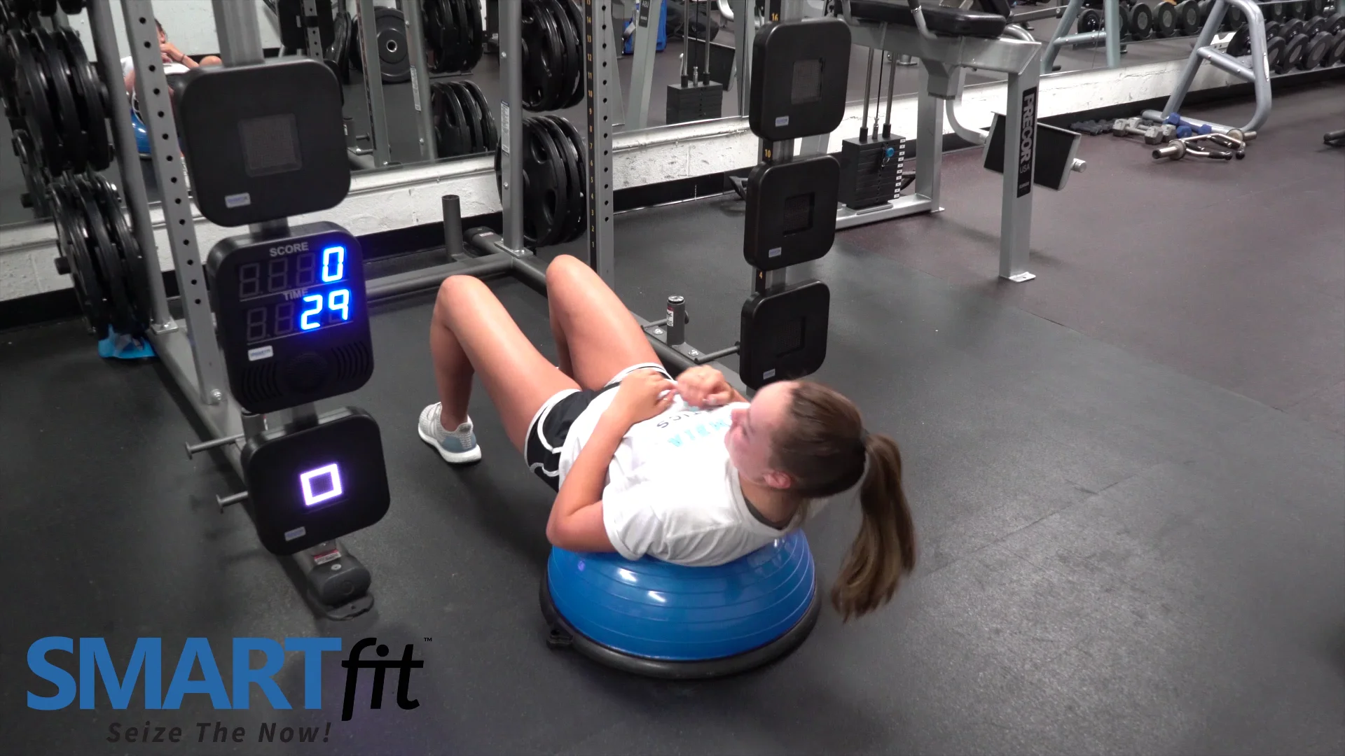 Bosu Crunch (Level 1) on Vimeo