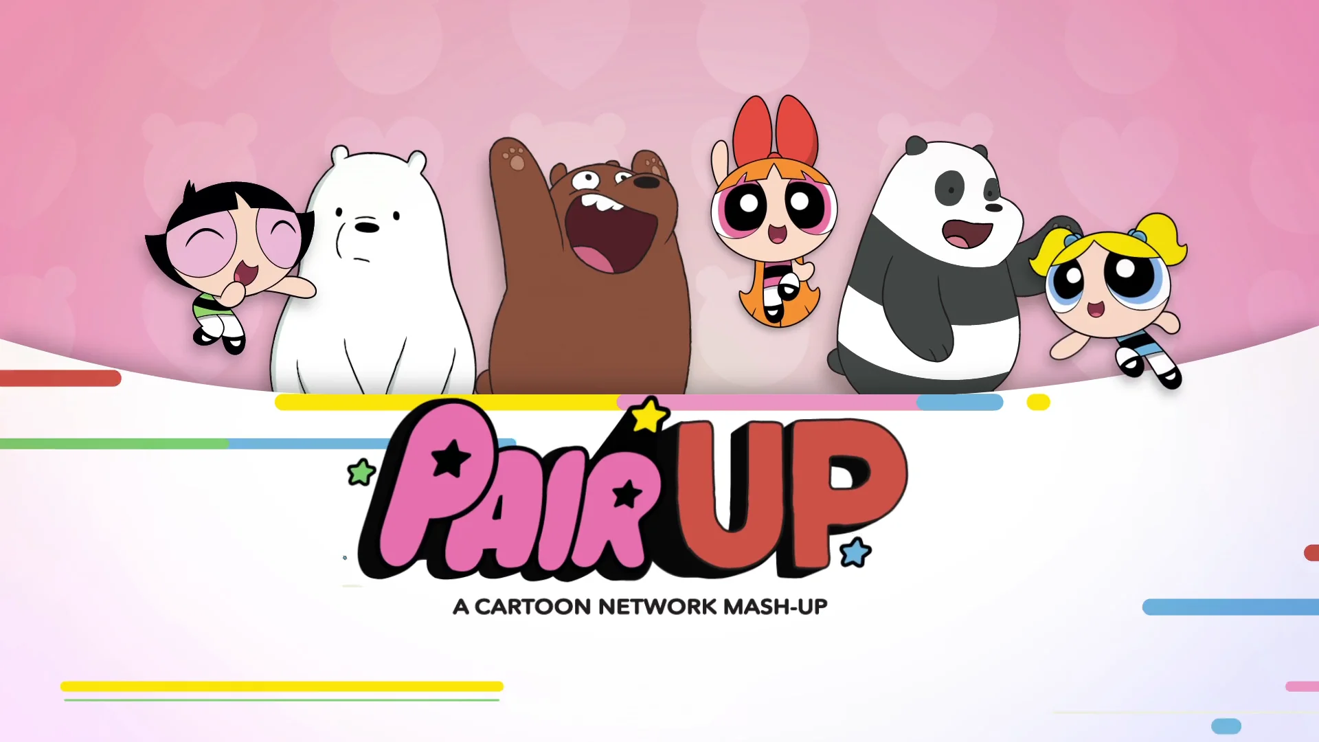 Cartoon Network Powerpuff girls We Bare Bears Pair Up