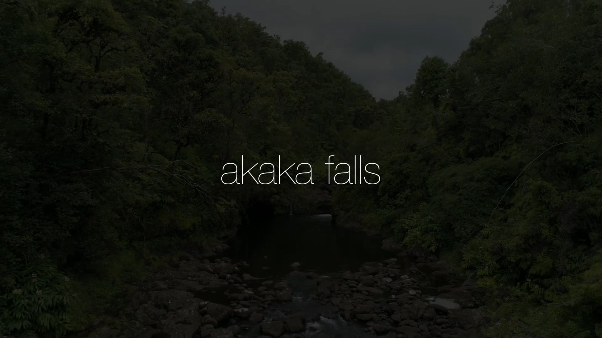 Akaka Falls With Sounds