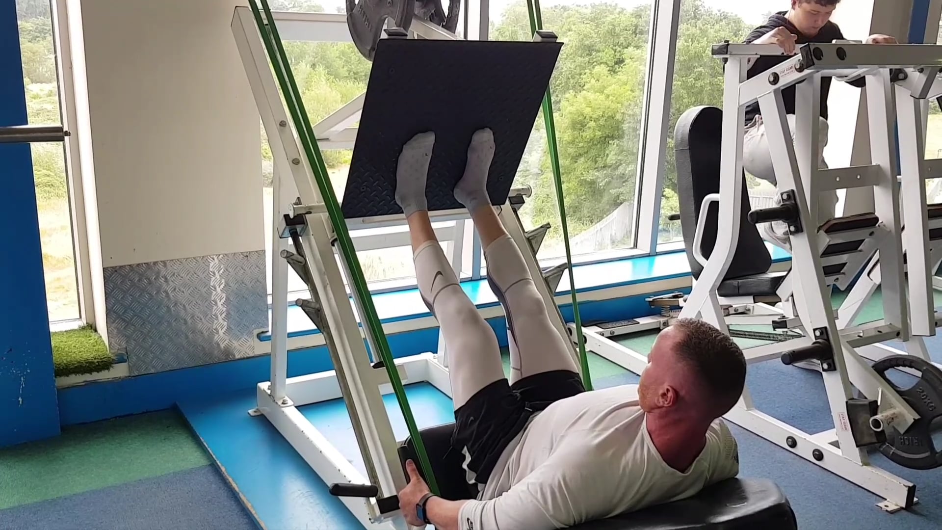 114 Banded Leg Press on Vimeo