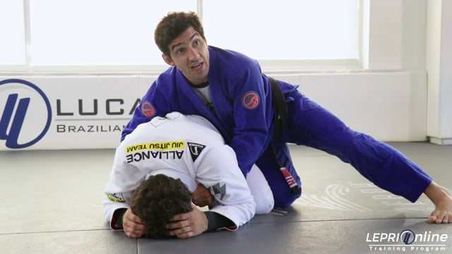 Side Control Escape to Back Control