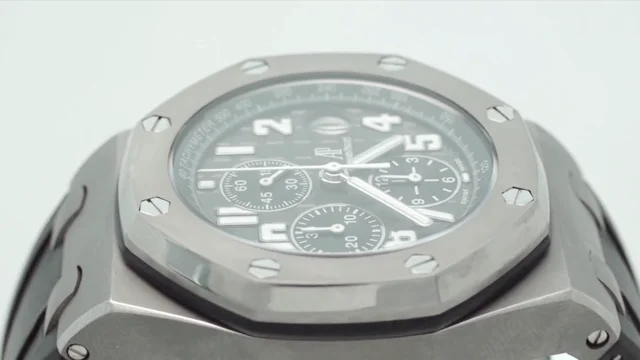 Audemars Piguet Chronopassion Titanium Swiss Watch Secs hands at 12 O Clock