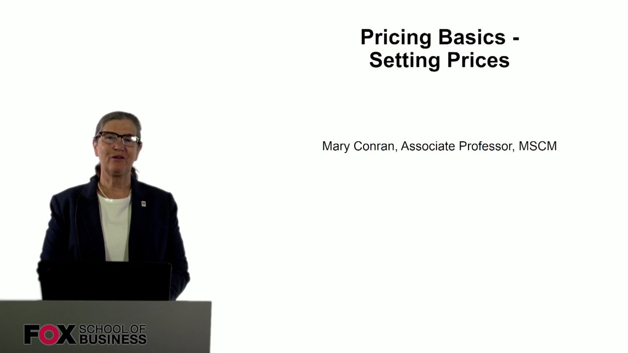 Pricing Basics – Setting Prices