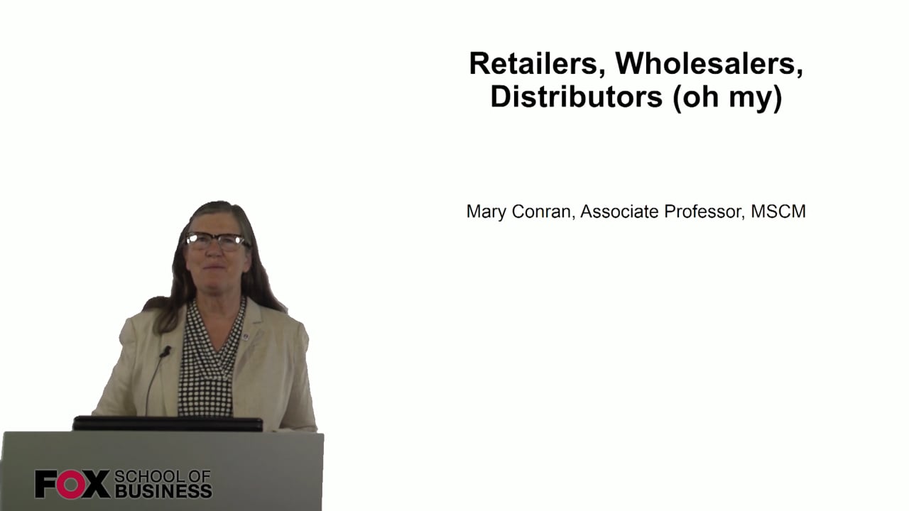 Retailers, Wholesalers, Distributors (oh my)