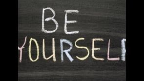 Be yourself all the time