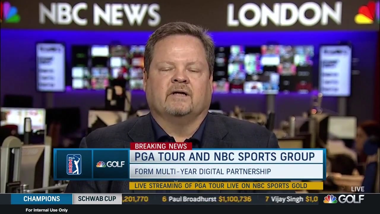 NBC and PGA Tour Announcement on Vimeo