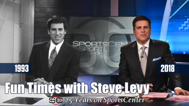 Steve Levy Marks 30 Years At ESPN - ESPN Front Row