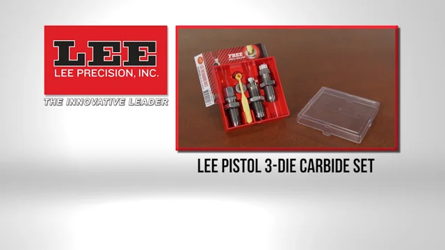 LEE .45 ACP 3 DIE SET CARBIDE - Titan Reloading