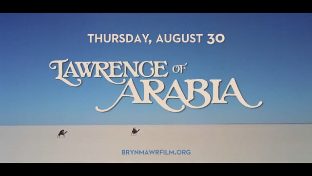 LAWRENCE OF ARABIA at BMFI