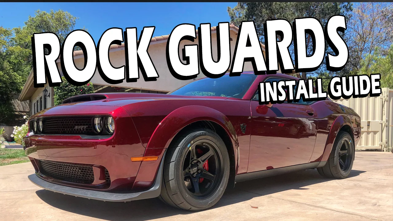 Challenger 18-23 Widebody Deluxe Rock Guards – ZL1 Addons