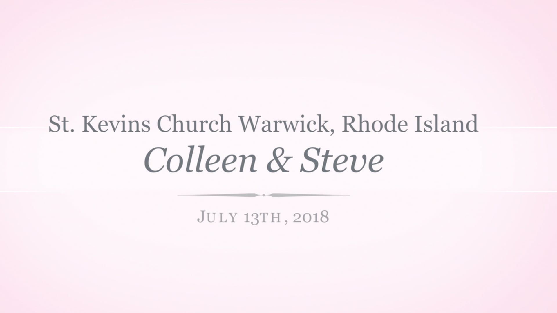 Colleen & Steve Highlights Montage