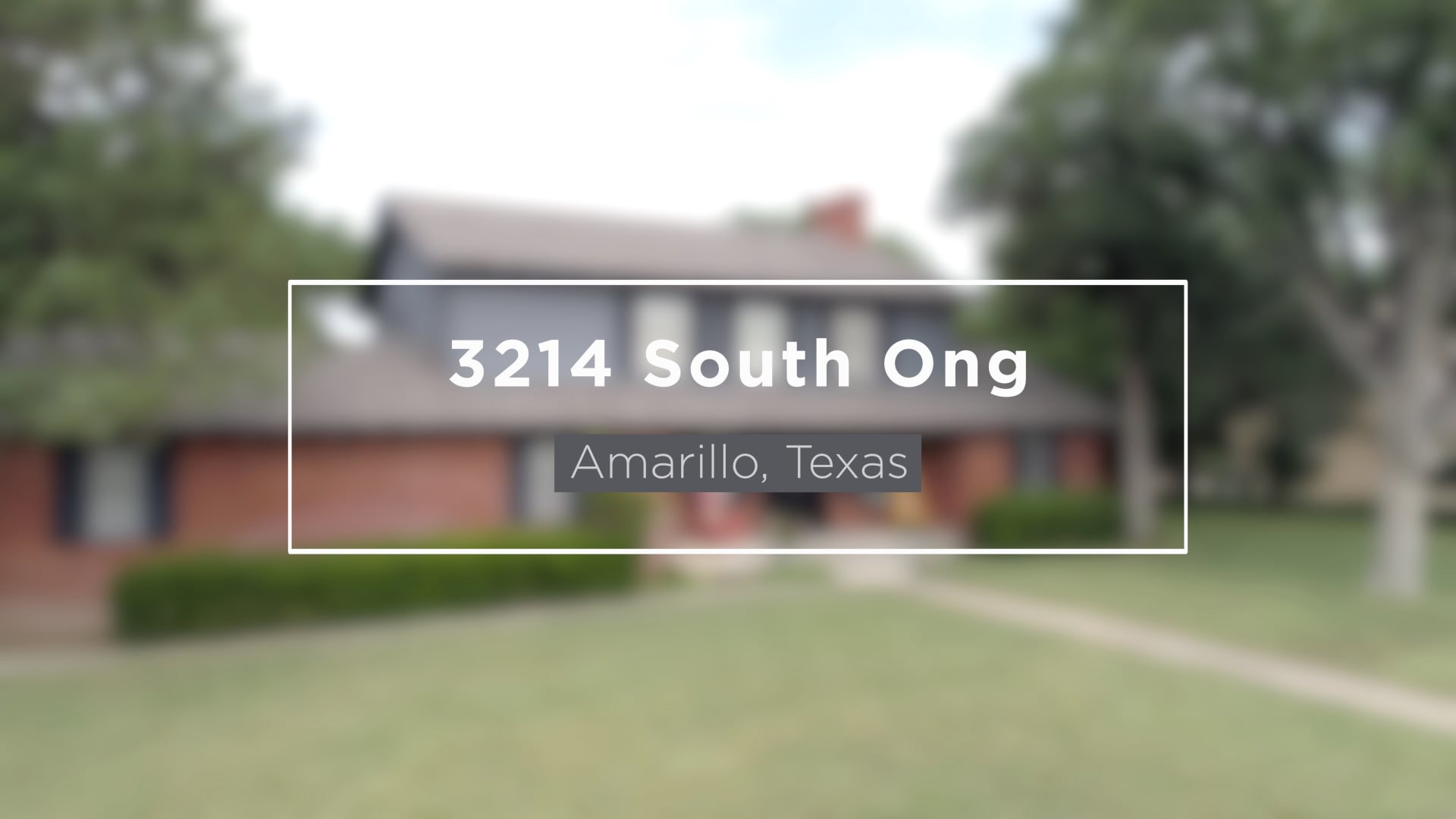 Real Estate Video Tour | 3214 S Ong St, Amarillo, TX | MLS #18-114398