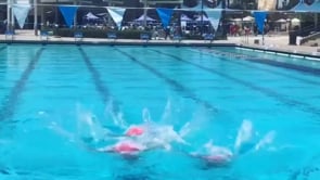 Philicia Saunders - synchronized swimming trio