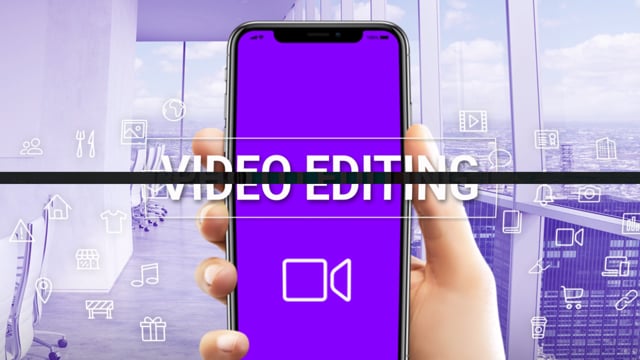 Editing video by using Adobe After Effects