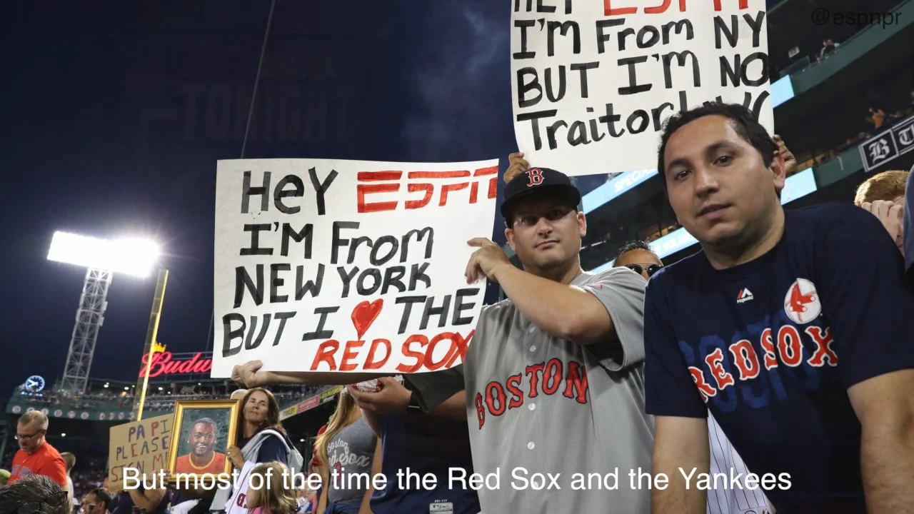 Red Sox fan helps Yankees? (video)