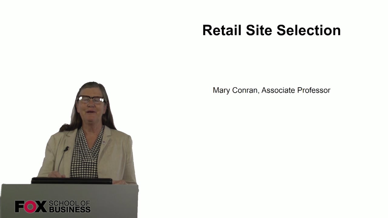 Retail Site Selection