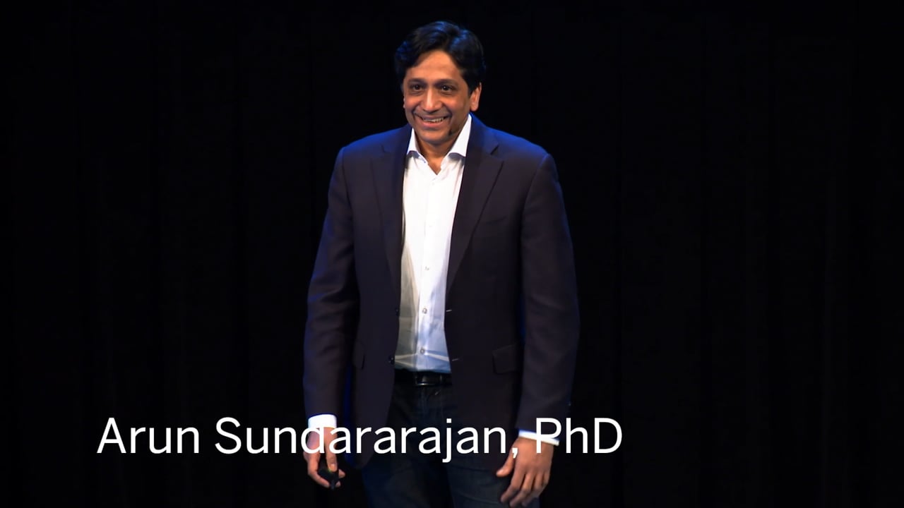 The Sharing Economy | Arun Sundararajan, PhD | STIR 2018