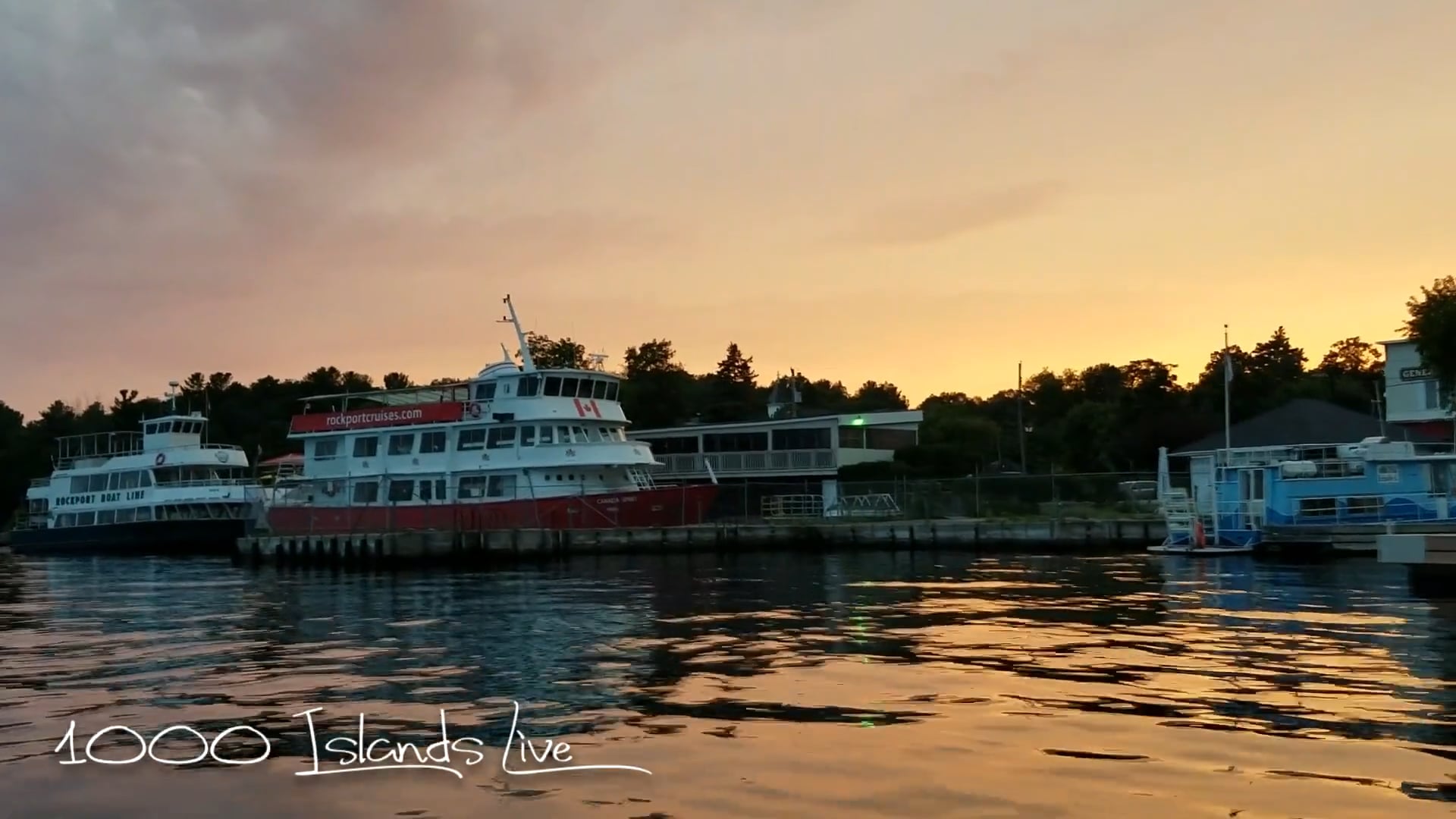 Shoreline Boat Tour of Rockport Ontario Canada on Vimeo