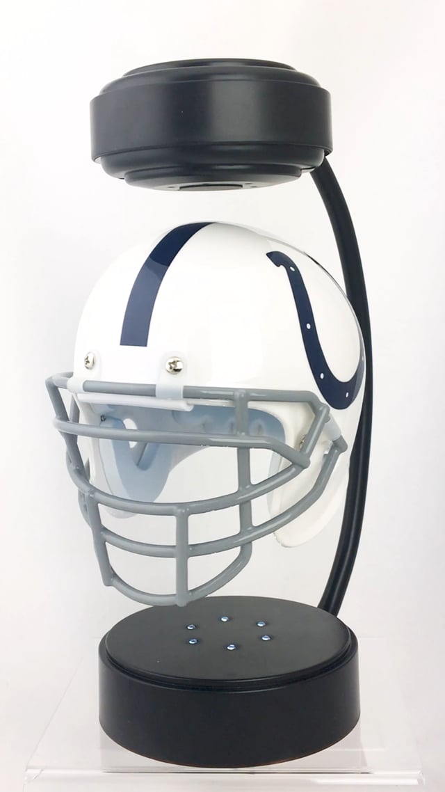 Football Cremation Urn & University of Georgia Hover Helmet Décor