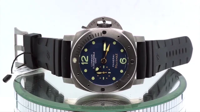 Panerai Luminor Submersible GMT PAM719 Pole 2 Pole Edition 1 1 Mirror Replica Watch