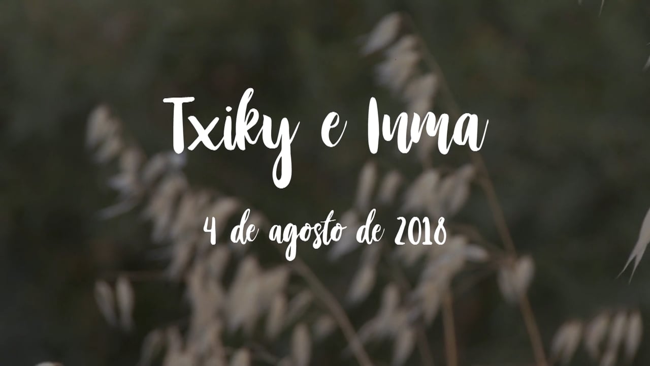 Txiky e Inma | 4 de agosto de 2018 | Preboda + SDE