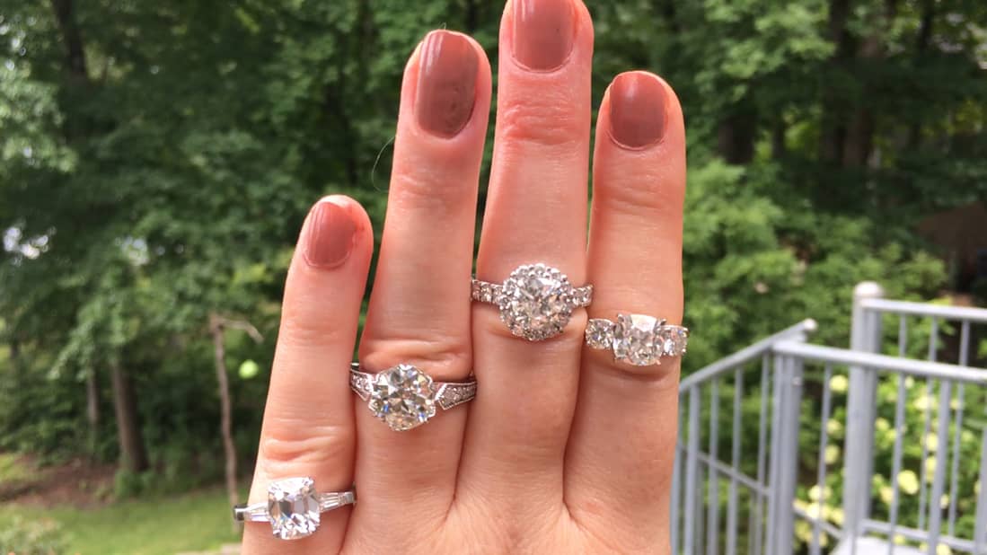 Moissanite Rings From Starsgem On Ebay Starsgem8 Pricescope