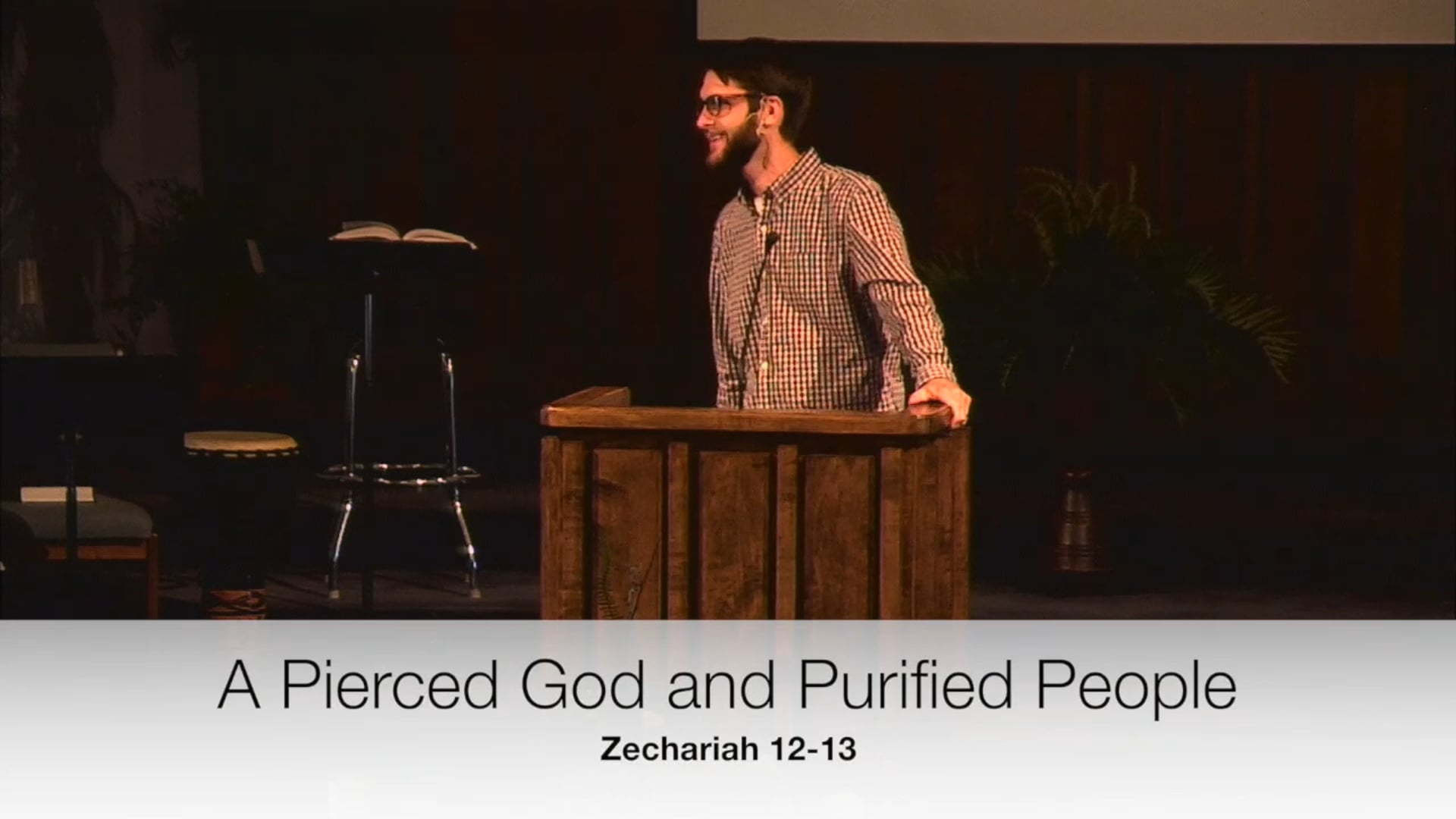 A Pierced God and Purified People